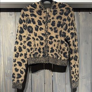 Skims Knit Animal Ear  hoodie